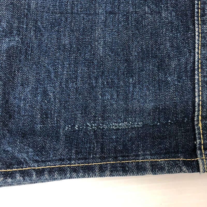 【現状渡し品】【メンズ】 Levi's リーバイス 60's 501XX DENIM PANTS VINTAGE 60年代 デニム パンツ ボトムス ジーンズ ヴィンテージ ボタン裏刻印2 不均等V ギャラなし 紙パッチモデル 156-250726-yo-32-tei サイズ：表記無し カラー：インディゴ 万代Net店