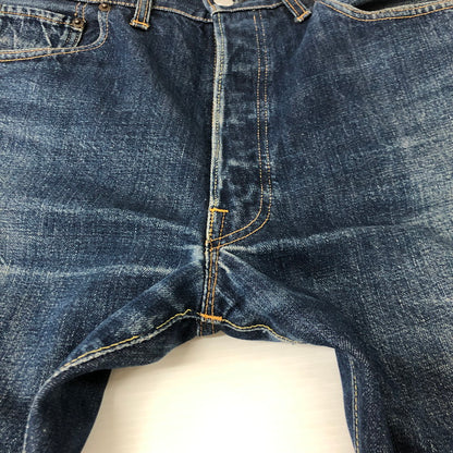 【現状渡し品】【メンズ】 Levi's リーバイス 60's 501XX DENIM PANTS VINTAGE 60年代 デニム パンツ ボトムス ジーンズ ヴィンテージ ボタン裏刻印2 不均等V ギャラなし 紙パッチモデル 156-250726-yo-32-tei サイズ：表記無し カラー：インディゴ 万代Net店