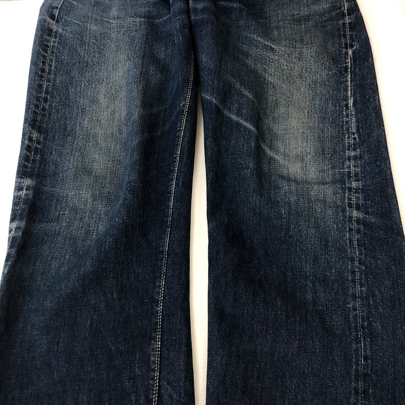 【現状渡し品】【メンズ】 Levi's リーバイス 60's 501XX DENIM PANTS VINTAGE 60年代 デニム パンツ ボトムス ジーンズ ヴィンテージ ボタン裏刻印2 不均等V ギャラなし 紙パッチモデル 156-250726-yo-32-tei サイズ：表記無し カラー：インディゴ 万代Net店