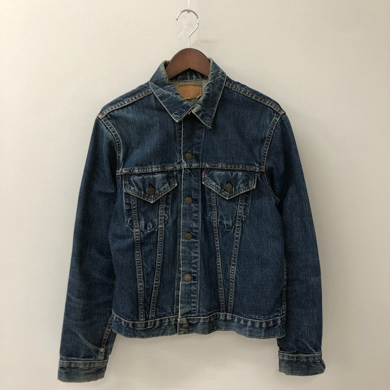 【現状渡し品】【メンズ】 Levi's リーバイス 70's DENIM TRACKER JACKET 70505 VINTAGE 70年代 デニム トラッカー ジャケット ライトアウター ヴィンテージ ボタン裏刻印524 不均等V 145-250726-yo-31-tei サイズ：表記無し カラー：インディゴ 万代Net店