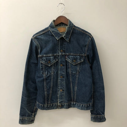 【現状渡し品】【メンズ】 Levi's リーバイス 70's DENIM TRACKER JACKET 70505 VINTAGE 70年代 デニム トラッカー ジャケット ライトアウター ヴィンテージ ボタン裏刻印524 不均等V 145-250726-yo-31-tei サイズ：表記無し カラー：インディゴ 万代Net店