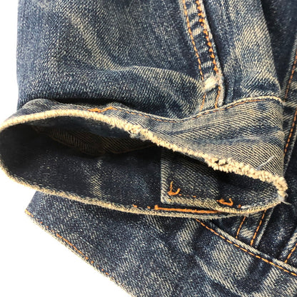 【現状渡し品】【メンズ】 Levi's リーバイス 70's DENIM TRACKER JACKET 70505 VINTAGE 70年代 デニム トラッカー ジャケット ライトアウター ヴィンテージ ボタン裏刻印524 不均等V 145-250726-yo-31-tei サイズ：表記無し カラー：インディゴ 万代Net店