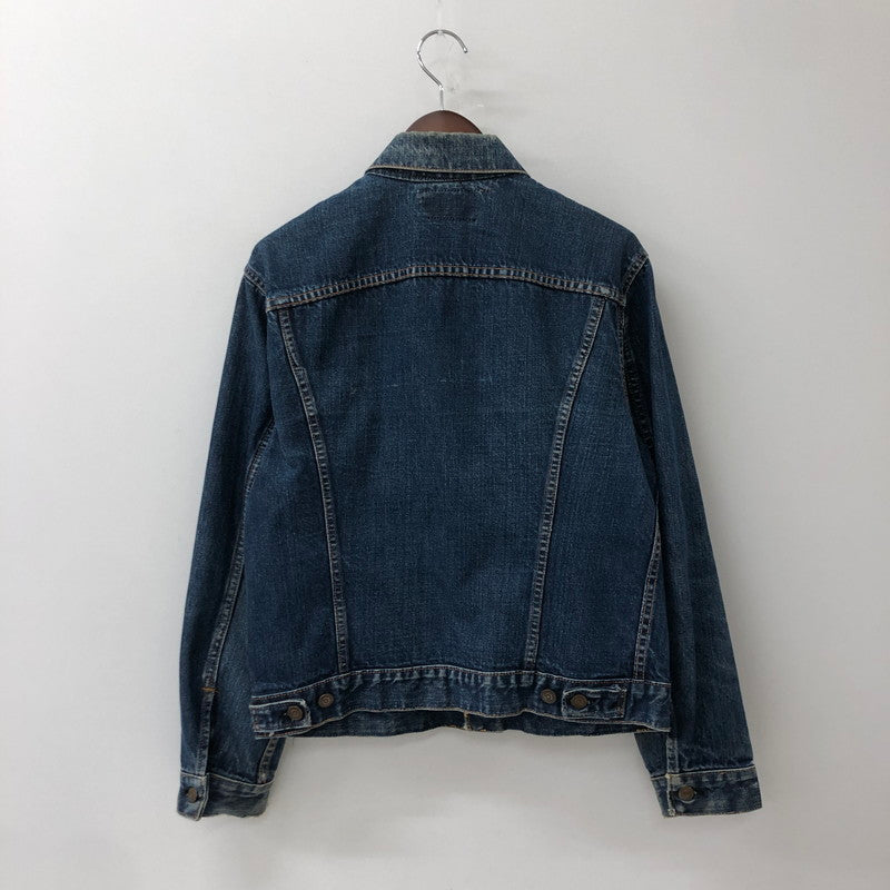 【現状渡し品】【メンズ】 Levi's リーバイス 70's DENIM TRACKER JACKET 70505 VINTAGE 70年代 デニム トラッカー ジャケット ライトアウター ヴィンテージ ボタン裏刻印524 不均等V 145-250726-yo-31-tei サイズ：表記無し カラー：インディゴ 万代Net店