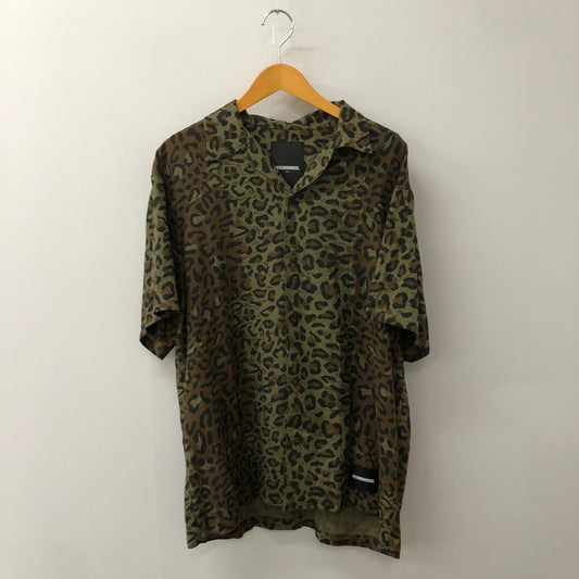 【中古品】【メンズ】 20SS ALOHA.LEOPARD S/S SHIRT 201TSNH-SHM05 アロハ レオパード ショートスリーブ シャツ 半袖 トップス 142-250729-yo-11-fuzh サイズ：L カラー：カーキ 万代Net店