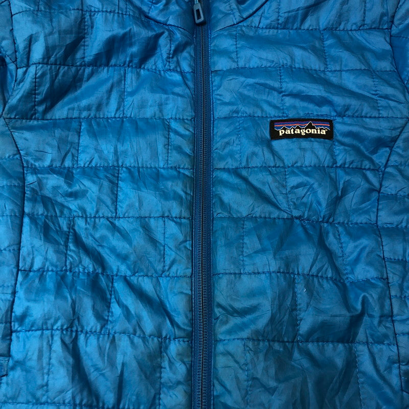 【現状渡し品】【レディース】 patagonia パタゴニア 15SS NANO PUFF JACKET 84216SP15 ナノパフ ジャケット ライトアウター 168-250804-ts-07-tei サイズ：XS カラー：ブルー 万代Net店