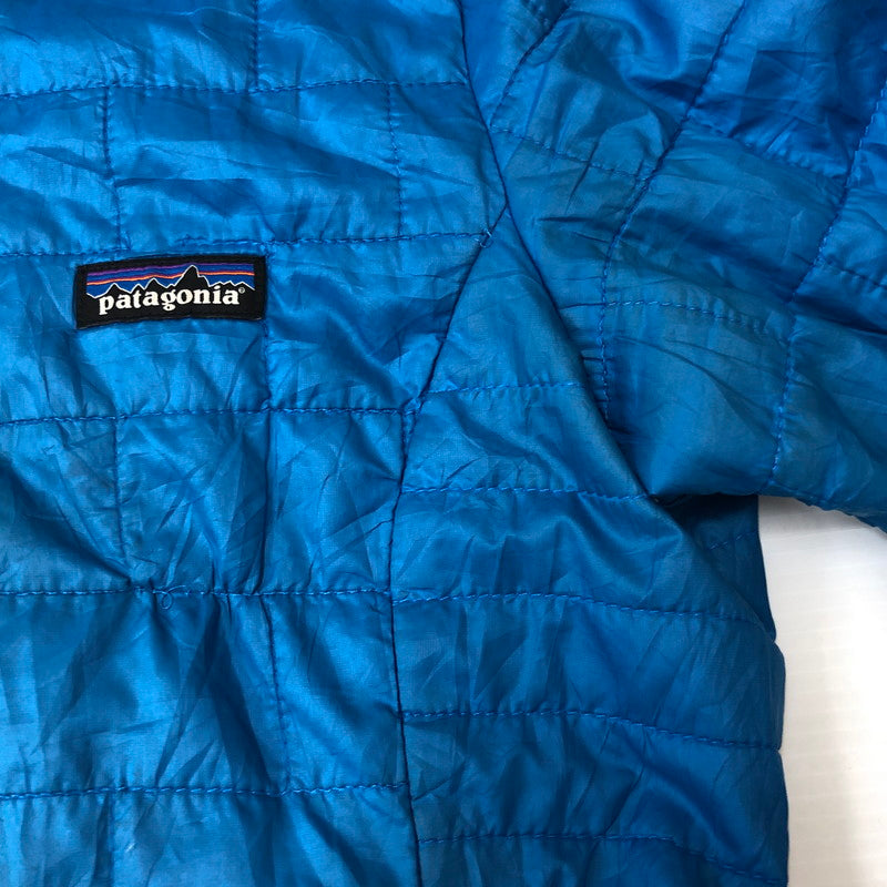 【現状渡し品】【レディース】 patagonia パタゴニア 15SS NANO PUFF JACKET 84216SP15 ナノパフ ジャケット ライトアウター 168-250804-ts-07-tei サイズ：XS カラー：ブルー 万代Net店