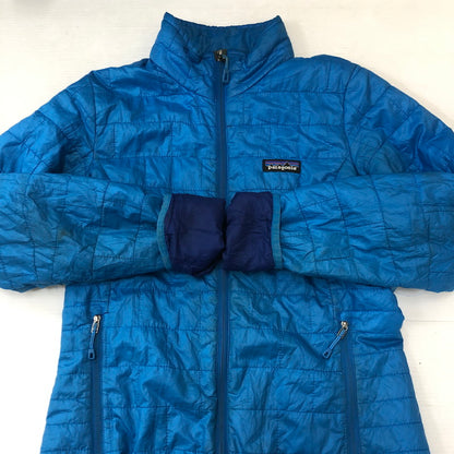 【現状渡し品】【レディース】 patagonia パタゴニア 15SS NANO PUFF JACKET 84216SP15 ナノパフ ジャケット ライトアウター 168-250804-ts-07-tei サイズ：XS カラー：ブルー 万代Net店