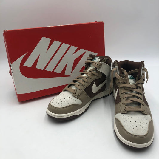 【中古品】【メンズ】 NIKE ナイキ DUNK HI RETRO PREMIUM DH5348-100 ダンク ハイ レトロ プレミアム スニーカー 靴 160-251217-ks-04-tei カラー：SAIL/SAIL-KHAKI-LT CHOCOLATE 万代Net店