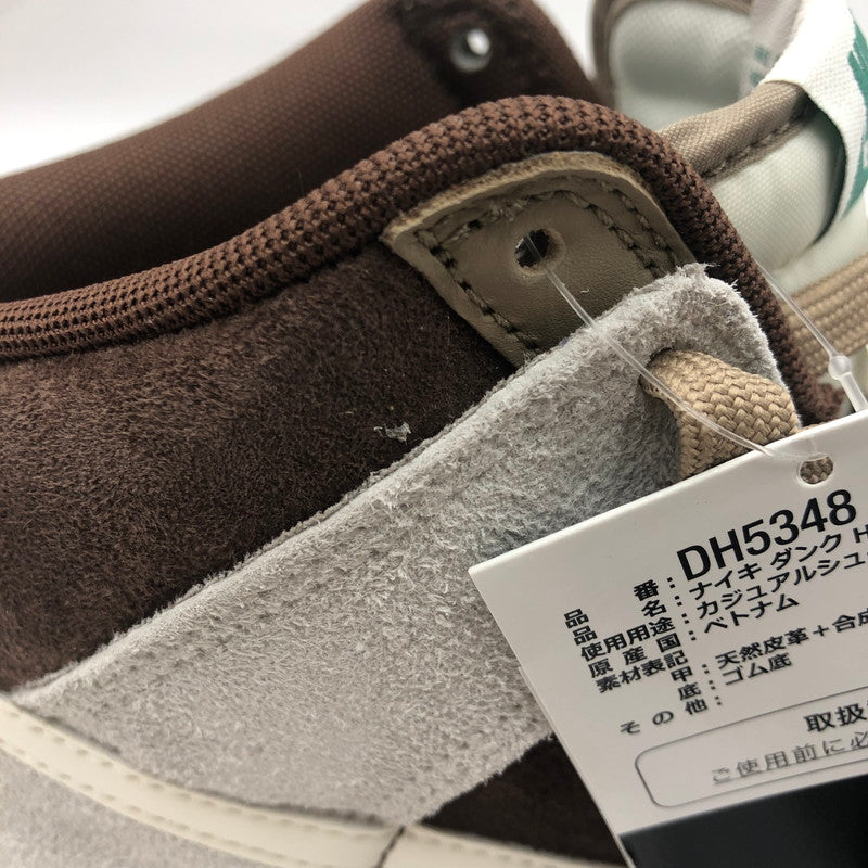 【中古品】【メンズ】 NIKE ナイキ DUNK HI RETRO PREMIUM DH5348-100 ダンク ハイ レトロ プレミアム スニーカー 靴 160-251217-ks-04-tei カラー：SAIL/SAIL-KHAKI-LT CHOCOLATE 万代Net店