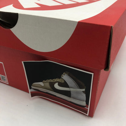 【中古品】【メンズ】 NIKE ナイキ DUNK HI RETRO PREMIUM DH5348-100 ダンク ハイ レトロ プレミアム スニーカー 靴 160-251217-ks-04-tei カラー：SAIL/SAIL-KHAKI-LT CHOCOLATE 万代Net店