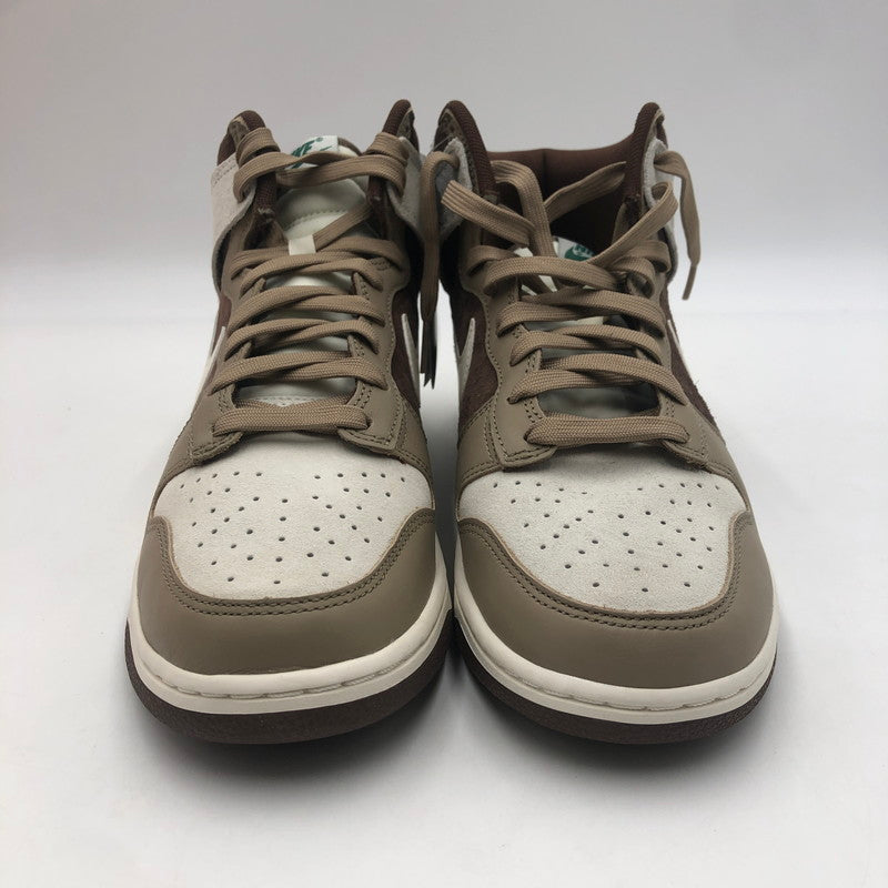 【中古品】【メンズ】 NIKE ナイキ DUNK HI RETRO PREMIUM DH5348-100 ダンク ハイ レトロ プレミアム スニーカー 靴 160-251217-ks-04-tei カラー：SAIL/SAIL-KHAKI-LT CHOCOLATE 万代Net店