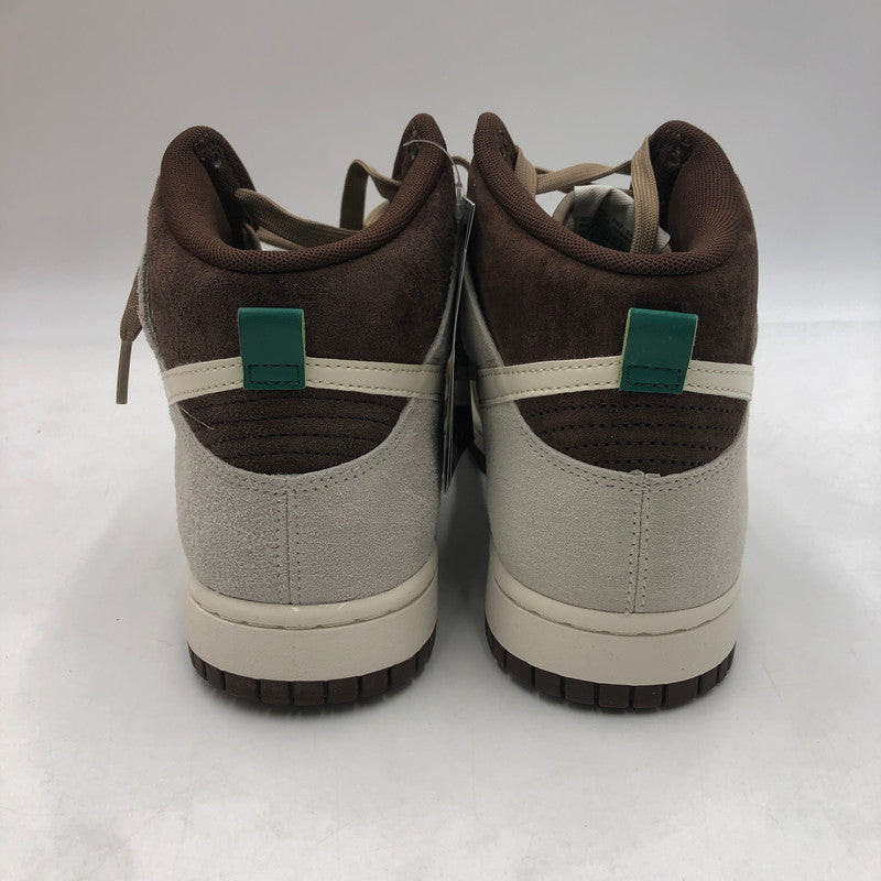 【中古品】【メンズ】 NIKE ナイキ DUNK HI RETRO PREMIUM DH5348-100 ダンク ハイ レトロ プレミアム スニーカー 靴 160-251217-ks-04-tei カラー：SAIL/SAIL-KHAKI-LT CHOCOLATE 万代Net店
