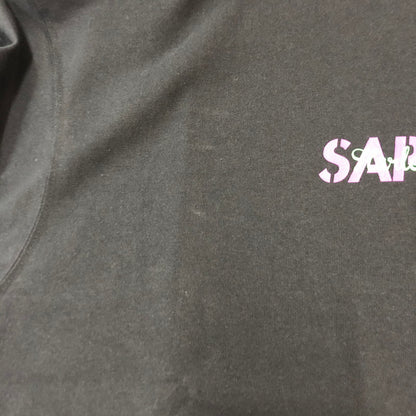 【中古品】【メンズ】 SAPEur サプール HARLEQUIN S/S TEE A0023-470 ハーレクイン ショートスリーブ Tシャツ 半袖 トップス 142-250729-yo-07-fuz サイズ：L カラー：ブラック 万代Net店
