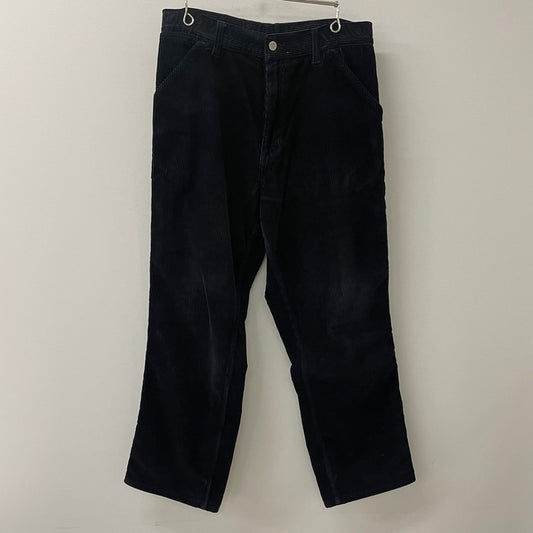 【中古品】【メンズ】 Carhartt WIP カーハート ワークインプログレス SIMPLE PANT IO27217 シンプル パンツ ボトムス コーデユロイパンツ 156-250730-ks-28-tei サイズ：30 カラー：BLACK 万代Net店