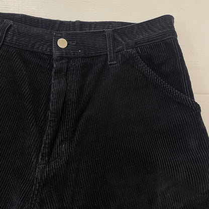 【中古品】【メンズ】 Carhartt WIP カーハート ワークインプログレス SIMPLE PANT IO27217 シンプル パンツ ボトムス コーデユロイパンツ 156-250730-ks-28-tei サイズ：30 カラー：BLACK 万代Net店