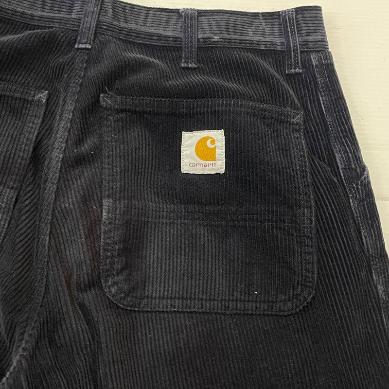 【中古品】【メンズ】 Carhartt WIP カーハート ワークインプログレス SIMPLE PANT IO27217 シンプル パンツ ボトムス コーデユロイパンツ 156-250730-ks-28-tei サイズ：30 カラー：BLACK 万代Net店