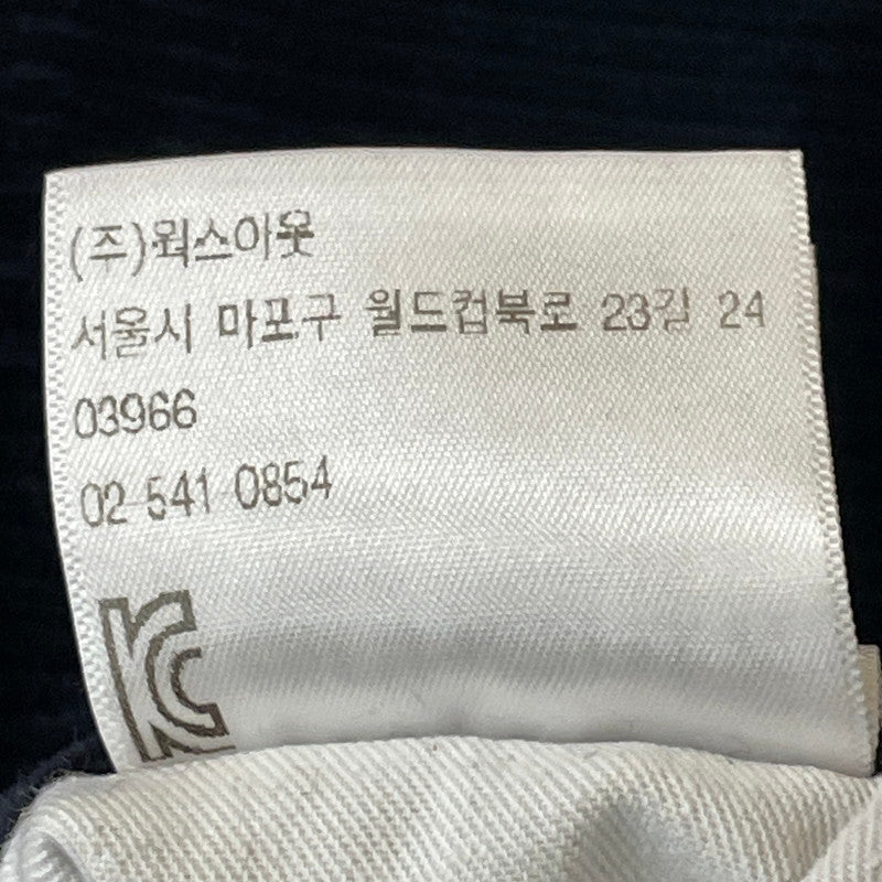 【中古品】【メンズ】 Carhartt WIP カーハート ワークインプログレス SIMPLE PANT IO27217 シンプル パンツ ボトムス コーデユロイパンツ 156-250730-ks-28-tei サイズ：30 カラー：BLACK 万代Net店