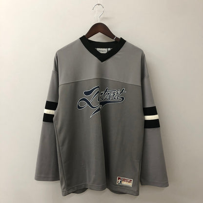 【中古品】【メンズ】 Carhartt WIP カーハート ワークインプログレス L/S DETROIT MESH T-SHIRT I034620 ロングスリーブ デトロイト メッシュ Tシャツ 長袖 トップス 145-250729-yo-18-tei サイズ：S カラー：グレー 万代Net店