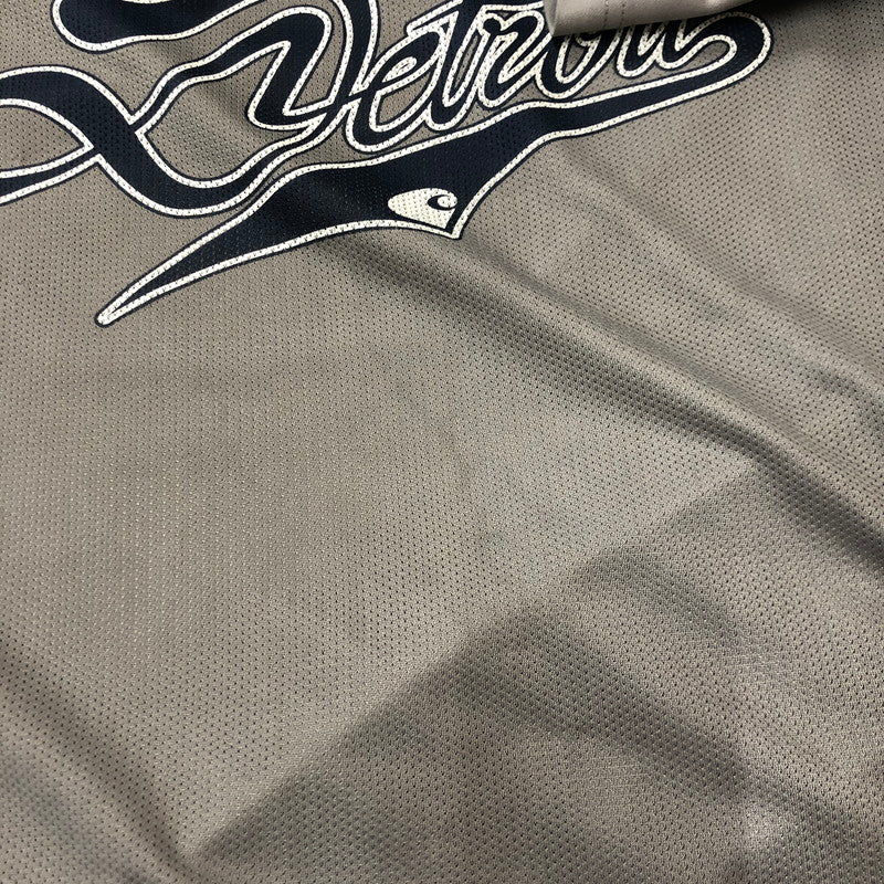 【中古品】【メンズ】 Carhartt WIP カーハート ワークインプログレス L/S DETROIT MESH T-SHIRT I034620 ロングスリーブ デトロイト メッシュ Tシャツ 長袖 トップス 145-250729-yo-18-tei サイズ：S カラー：グレー 万代Net店