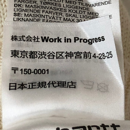 【中古品】【メンズ】 Carhartt WIP カーハート ワークインプログレス S/S ALDUS KNIT VEST A231051 ショートスリーブ アルダス ニット ベスト トップス 145-250729-yo-17-tei サイズ：M カラー：アイボリー 万代Net店