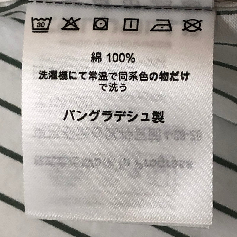 【中古品】【メンズ】 Carhartt WIP カーハート ワークインプログレス S/S LINUS SHIRT I033028 ショートスリーブ ライナス シャツ 半袖 トップス 145-250729-yo-19-tei サイズ：S カラー：Park/White 万代Net店