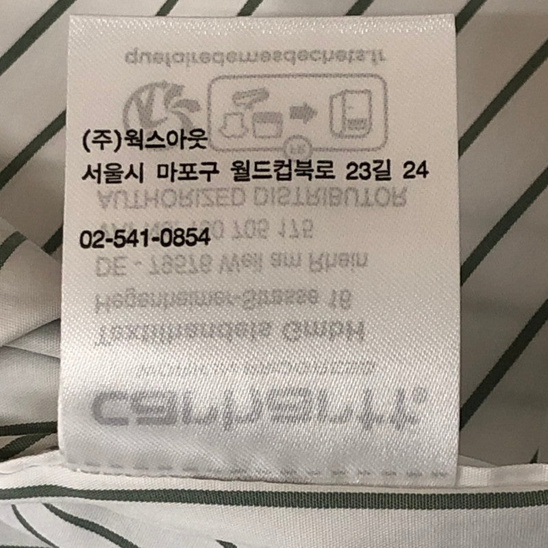 【中古品】【メンズ】 Carhartt WIP カーハート ワークインプログレス S/S LINUS SHIRT I033028 ショートスリーブ ライナス シャツ 半袖 トップス 145-250729-yo-19-tei サイズ：S カラー：Park/White 万代Net店