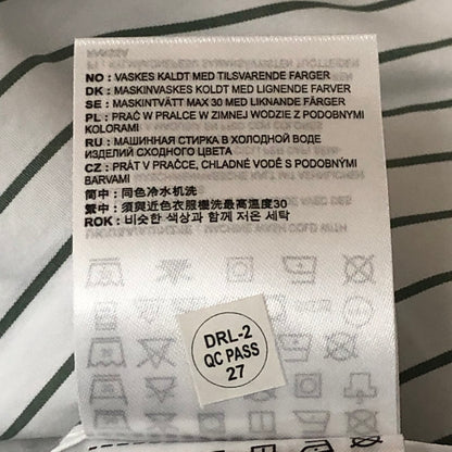 【中古品】【メンズ】 Carhartt WIP カーハート ワークインプログレス S/S LINUS SHIRT I033028 ショートスリーブ ライナス シャツ 半袖 トップス 145-250729-yo-19-tei サイズ：S カラー：Park/White 万代Net店