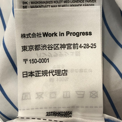 【中古品】【メンズ】 Carhartt WIP カーハート ワークインプログレス S/S LINUS SHIRT I033028 ショートスリーブ ライナス シャツ 半袖 トップス 145-250729-yo-20-tei サイズ：S カラー：Bleach/White 万代Net店