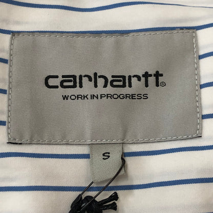 【中古品】【メンズ】 Carhartt WIP カーハート ワークインプログレス S/S LINUS SHIRT I033028 ショートスリーブ ライナス シャツ 半袖 トップス 145-250729-yo-20-tei サイズ：S カラー：Bleach/White 万代Net店
