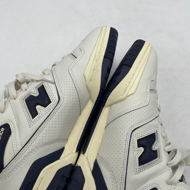 【中古品】【メンズ】 NEW BALANCE ニューバランス × AIME LEON DORE エメ レオン ドレ 別注コラボ BB650RD1 スニーカー 靴 シューズ 162-260904-yo-05-teih サイズ：29cm カラー：ホワイト×ネイビー 万代Net店