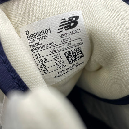 【中古品】【メンズ】 NEW BALANCE ニューバランス × AIME LEON DORE エメ レオン ドレ 別注コラボ BB650RD1 スニーカー 靴 シューズ 162-260904-yo-05-teih サイズ：29cm カラー：ホワイト×ネイビー 万代Net店