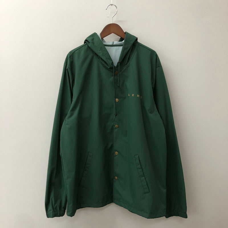 【中古品】【メンズ】 LINC リンク NYLON SNAP PARKER JACKET ナイロン スナップ パーカー ジャケット ライトアウター 147-250804-ts-08-tei サイズ：XL カラー：グリーン 万代Net店
