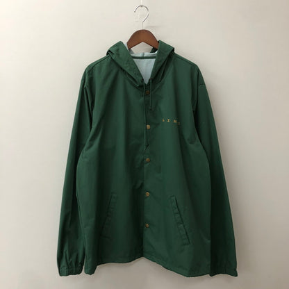 【中古品】【メンズ】 LINC リンク NYLON SNAP PARKER JACKET ナイロン スナップ パーカー ジャケット ライトアウター 147-250804-ts-08-tei サイズ：XL カラー：グリーン 万代Net店