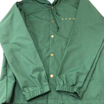 【中古品】【メンズ】 LINC リンク NYLON SNAP PARKER JACKET ナイロン スナップ パーカー ジャケット ライトアウター 147-250804-ts-08-tei サイズ：XL カラー：グリーン 万代Net店