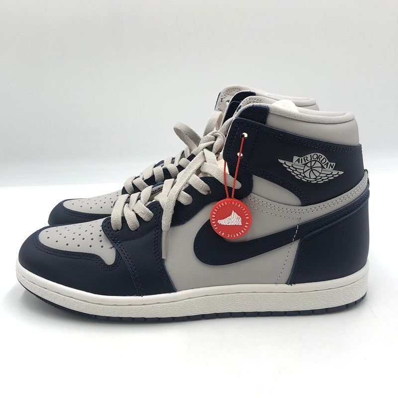 【中古美品】【メンズ】 NIKE ナイキ AIR JORDAN 1 HIGH 85 GEORGETOWN BQ4422-400 エアジョーダン1 ハイ 85 ジョージタウン スニーカー 靴 160-250813-yo-13-tei カラー：COLLEGE NAVY/SUMMIT WHITE 万代Net店