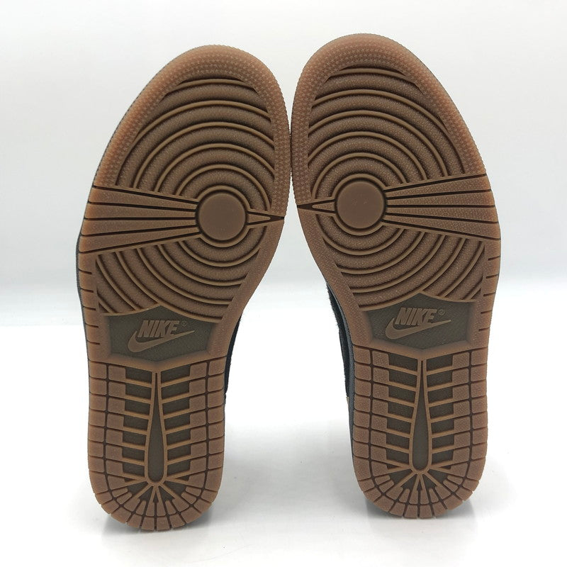 【未使用品】【メンズ】 NIKE ナイキ × SOLE FLY ソールフライ 別注 コラボ AIR JORDAN 1 RETRO LOW OG SP BLACK AND SPORT RED DN3400-001 エアジョーダン1 レトロ ロー オリジナル スペシャル スニーカー 靴 160-250813-yo-08-tei カラー：BLACK/SPORT RED-DESERT 万代Net店