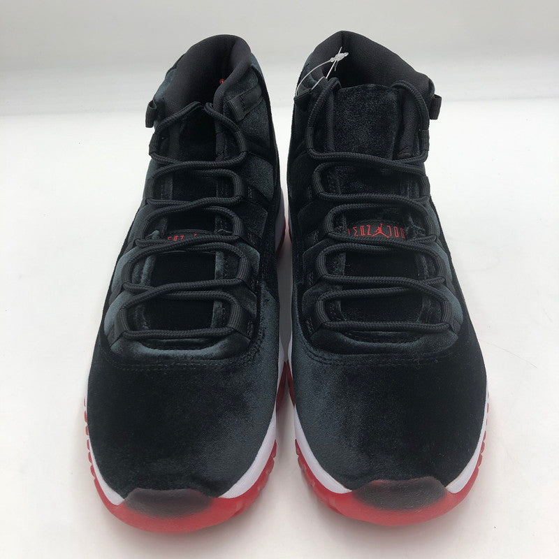 【未使用品】【メンズ】 NIKE ナイキ WMNS AIR JORDAN 11 RETORO BRED VELVET DB5457-061 ウィメンズ エアジョーダン11 レトロ ブレッド ベルベット スニーカー 靴 160-250813-yo-05-tei カラー：BLACK/GYM RED-WHITE 万代Net店