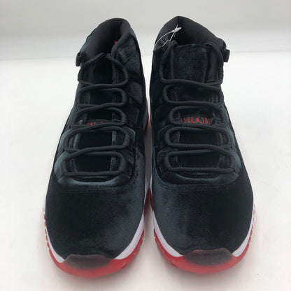 【未使用品】【メンズ】 NIKE ナイキ WMNS AIR JORDAN 11 RETORO BRED VELVET DB5457-061 ウィメンズ エアジョーダン11 レトロ ブレッド ベルベット スニーカー 靴 160-250813-yo-05-tei カラー：BLACK/GYM RED-WHITE 万代Net店