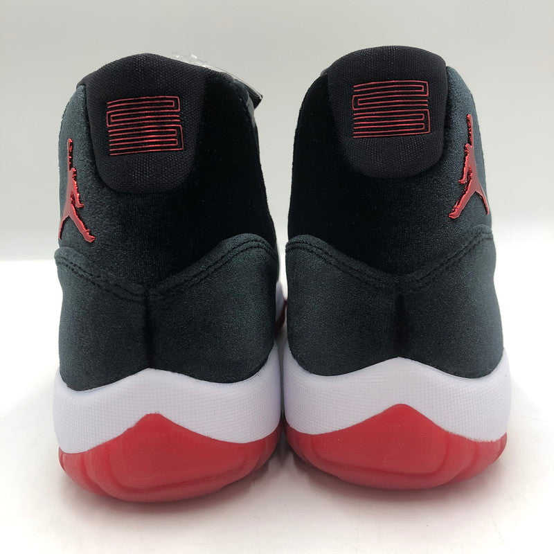 【未使用品】【メンズ】 NIKE ナイキ WMNS AIR JORDAN 11 RETORO BRED VELVET DB5457-061 ウィメンズ エアジョーダン11 レトロ ブレッド ベルベット スニーカー 靴 160-250813-yo-05-tei カラー：BLACK/GYM RED-WHITE 万代Net店