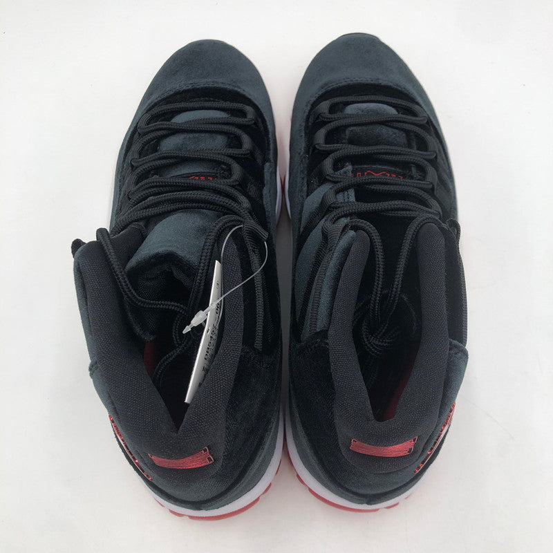 【未使用品】【メンズ】 NIKE ナイキ WMNS AIR JORDAN 11 RETORO BRED VELVET DB5457-061 ウィメンズ エアジョーダン11 レトロ ブレッド ベルベット スニーカー 靴 160-250813-yo-05-tei カラー：BLACK/GYM RED-WHITE 万代Net店