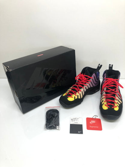 【中古美品】【メンズ】 NIKE ナイキ × Supreme シュプリーム 別注 コラボ AIR BAKIN SP DX3292-001 エアベイキン スペシャル スニーカー 靴 160-260718-kk-44-hon カラー：BLACK/SPEED RED-MULTI COLOR 万代Net店