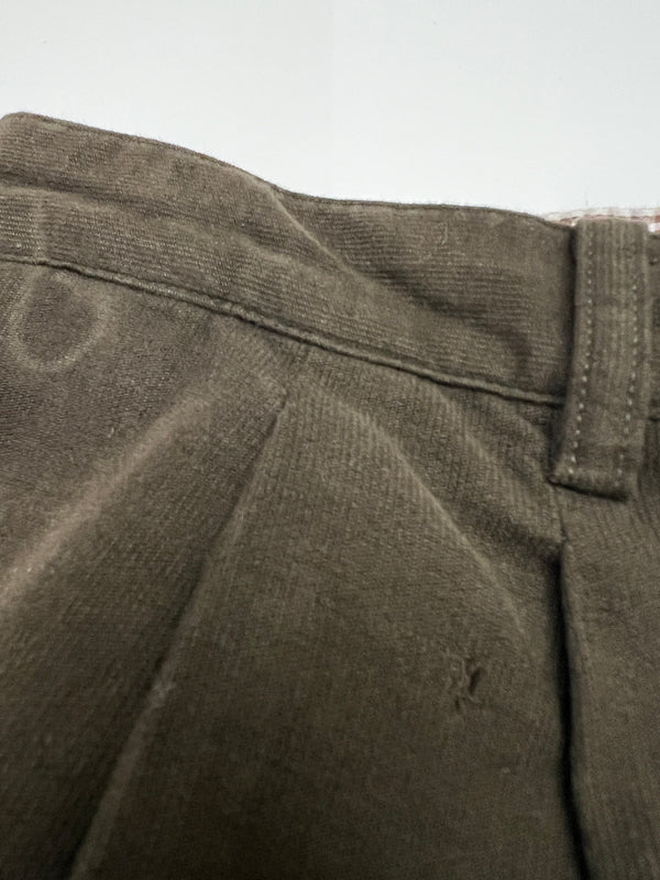 【中古品】【メンズ】 PAPAS パパス 80-90S 初期タグ スラックス ボトムス パンツ ヴィンテージ フランネル 158-260921-AS-31-hon サイズ：52/LL カラー：ブラウン 万代Net店