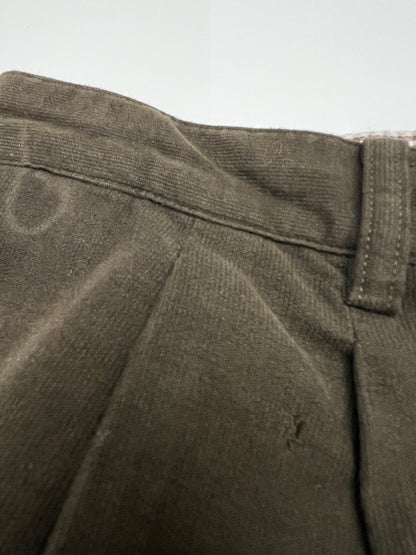 【中古品】【メンズ】 PAPAS パパス 80-90S 初期タグ スラックス ボトムス パンツ ヴィンテージ フランネル 158-260921-AS-31-hon サイズ：52/LL カラー：ブラウン 万代Net店