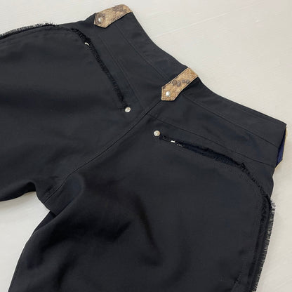 【中古品】【メンズ】 KOHSHIN SATOH コウシン サトウ 90's SLACKS 90年代 スラックス ボトムス 151-620618-sa-03-tei サイズ：M カラー：ブラック 万代Net店