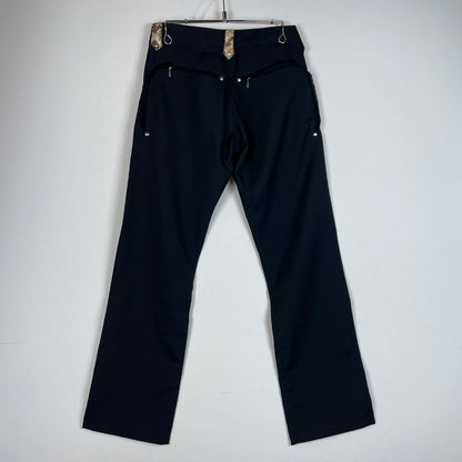 【中古品】【メンズ】 KOHSHIN SATOH コウシン サトウ 90's SLACKS 90年代 スラックス ボトムス 151-620618-sa-03-tei サイズ：M カラー：ブラック 万代Net店