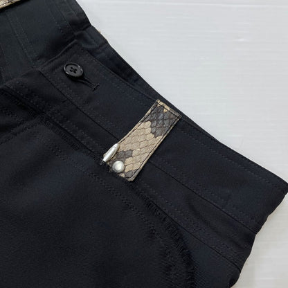 【中古品】【メンズ】 KOHSHIN SATOH コウシン サトウ 90's SLACKS 90年代 スラックス ボトムス 151-620618-sa-03-tei サイズ：M カラー：ブラック 万代Net店
