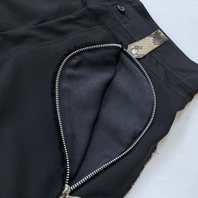 【中古品】【メンズ】 KOHSHIN SATOH コウシン サトウ 90's SLACKS 90年代 スラックス ボトムス 151-620618-sa-03-tei サイズ：M カラー：ブラック 万代Net店