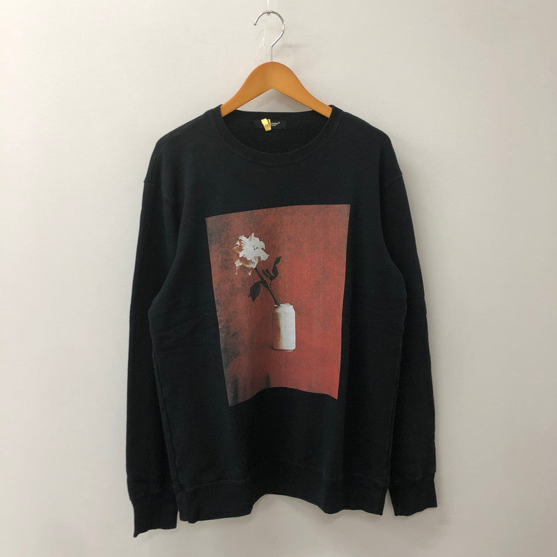 【中古品】【メンズ】 × WESTED YOUTH ウェステッドユース 別注 コラボ PHOTO PRINT SWEAT SHIRT UCV9807 フォトプリント スウェット シャツ 長袖 トップス トレーナー 140-250729-yo-03-fuzh サイズ：3 カラー：ブラック 万代Net店
