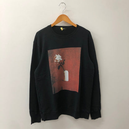 【中古品】【メンズ】 × WESTED YOUTH ウェステッドユース 別注 コラボ PHOTO PRINT SWEAT SHIRT UCV9807 フォトプリント スウェット シャツ 長袖 トップス トレーナー 140-250729-yo-03-fuzh サイズ：3 カラー：ブラック 万代Net店