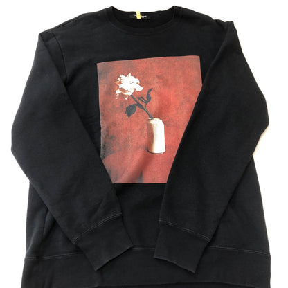 【中古品】【メンズ】 × WESTED YOUTH ウェステッドユース 別注 コラボ PHOTO PRINT SWEAT SHIRT UCV9807 フォトプリント スウェット シャツ 長袖 トップス トレーナー 140-250729-yo-03-fuzh サイズ：3 カラー：ブラック 万代Net店